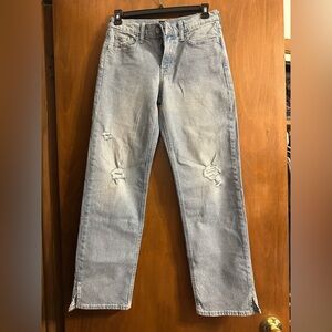 GAP Girl's Light Blue Straight Jeans